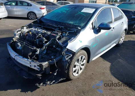 2021 Toyota Corolla Le из США, поврежденный, VIN 5YFEPMAEXMP195460